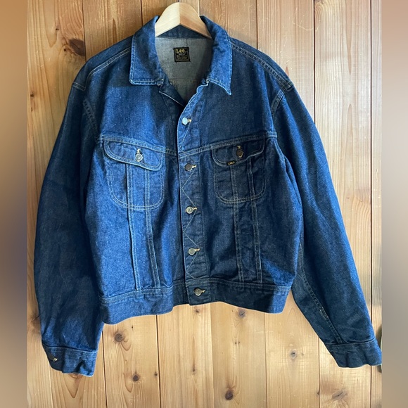 Lee Jackets & Coats Vintage Lee 96s 70s 101j Sanforized Denim Jean